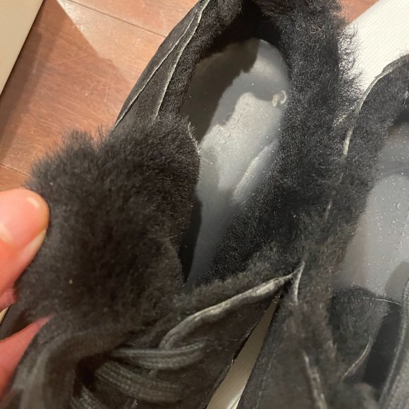 Common Projects Shearling Suede Low-top Sneaker - Picture 4 of 6